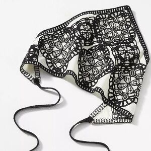 Woven Beaded Hair Scarf